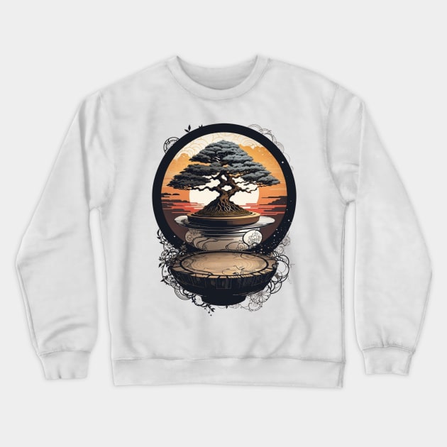 The Tree Beauty of Nature Crewneck Sweatshirt by Silvana Collection